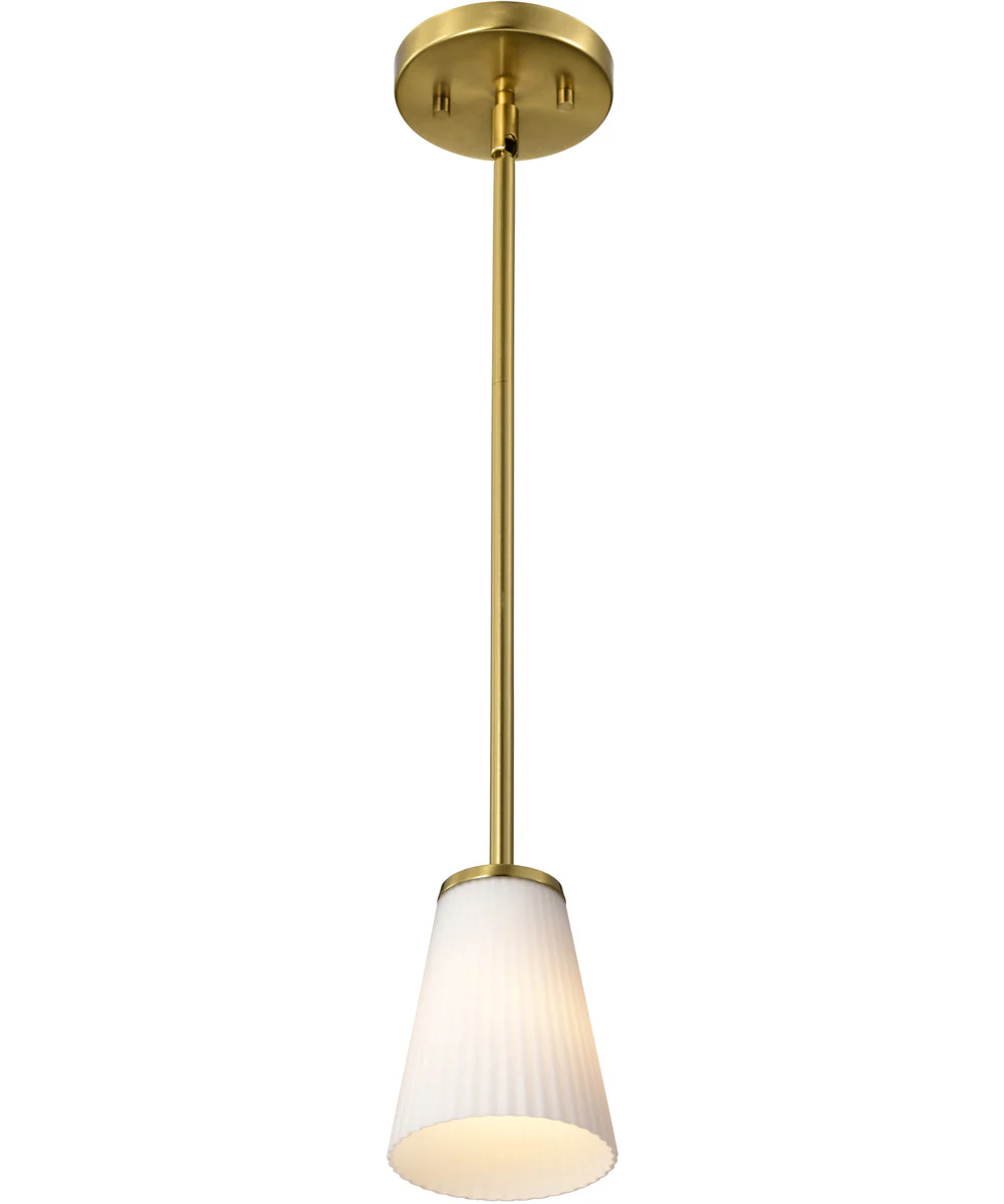 Royale 1-Light Pendant Burnished Brass - Image 8