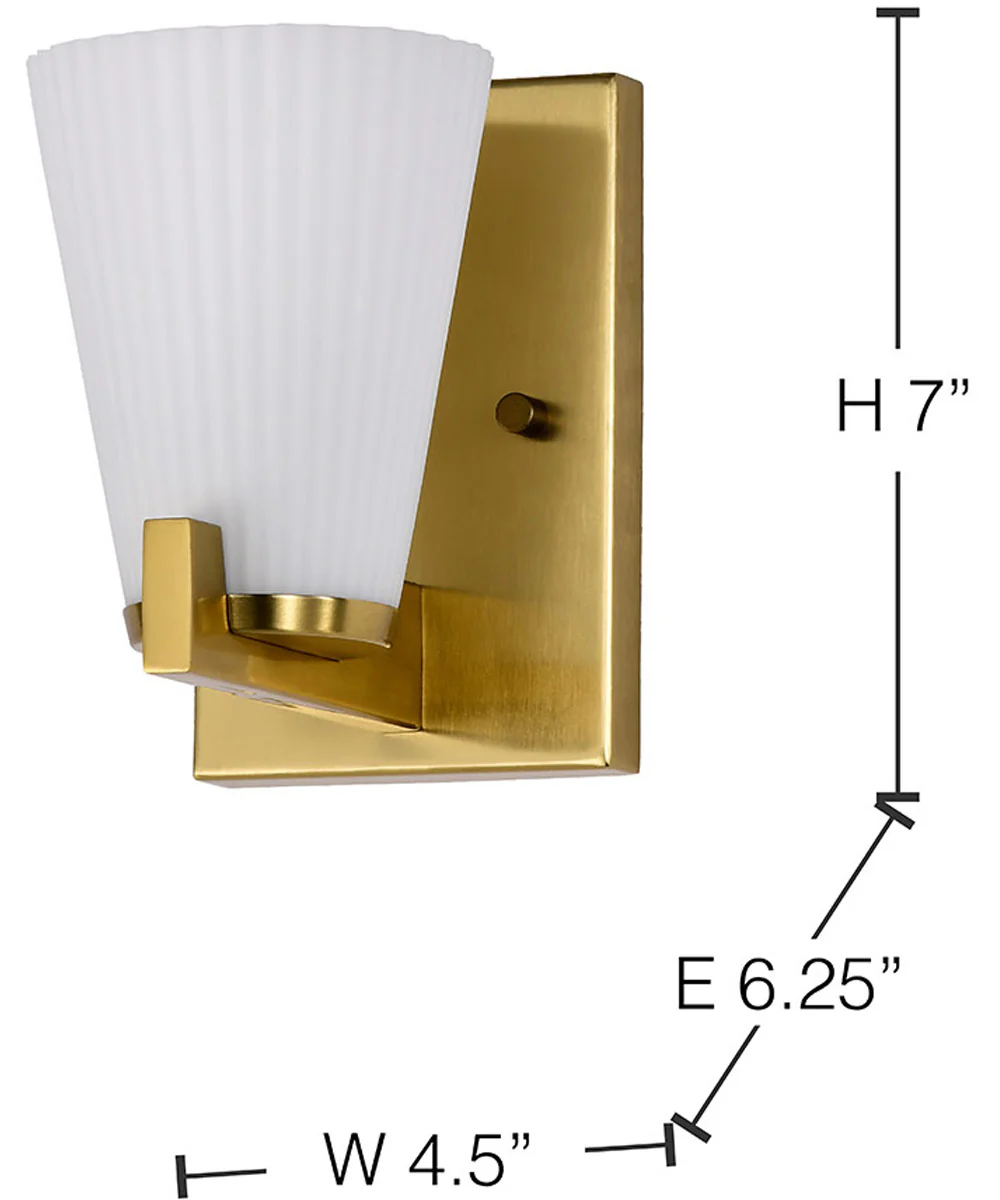 Royale 1-Light Vanity & Wall Burnished Brass - Image 13