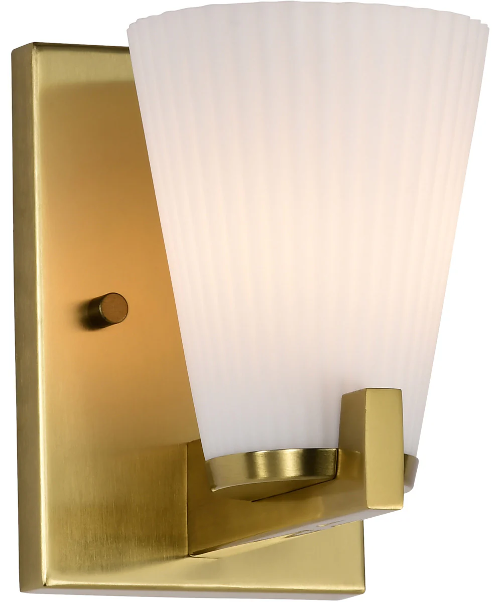 Royale 1-Light Vanity & Wall Burnished Brass - Image 4