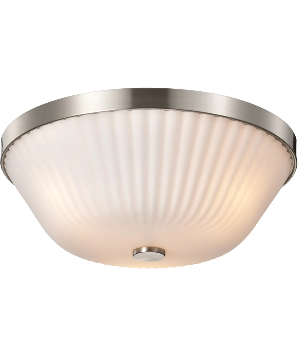 Royale 3-Light Close-to-Ceiling Brushed Nickel - Image 2