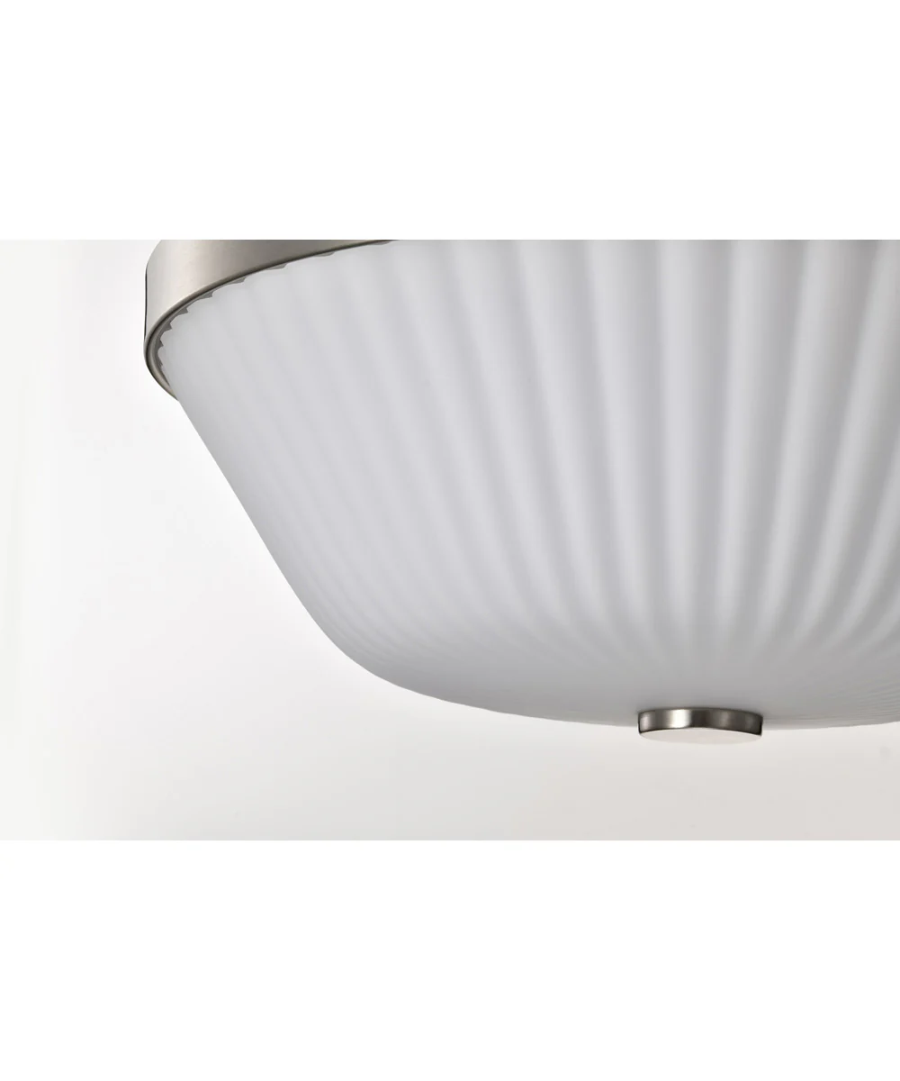 Royale 3-Light Close-to-Ceiling Brushed Nickel - Image 7