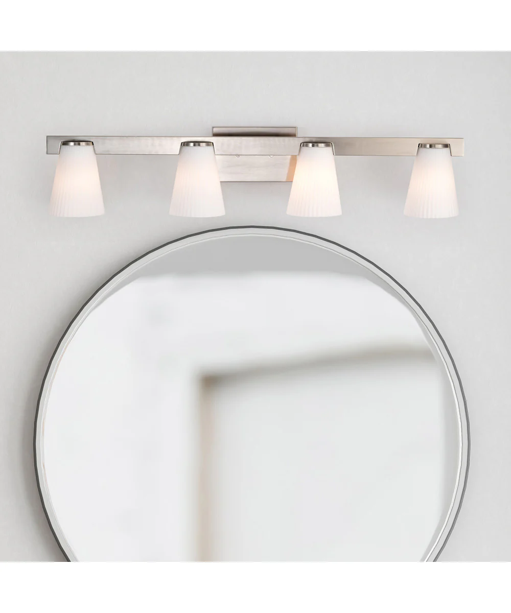 Royale 4-Light Vanity & Wall Brushed Nickel - Image 3