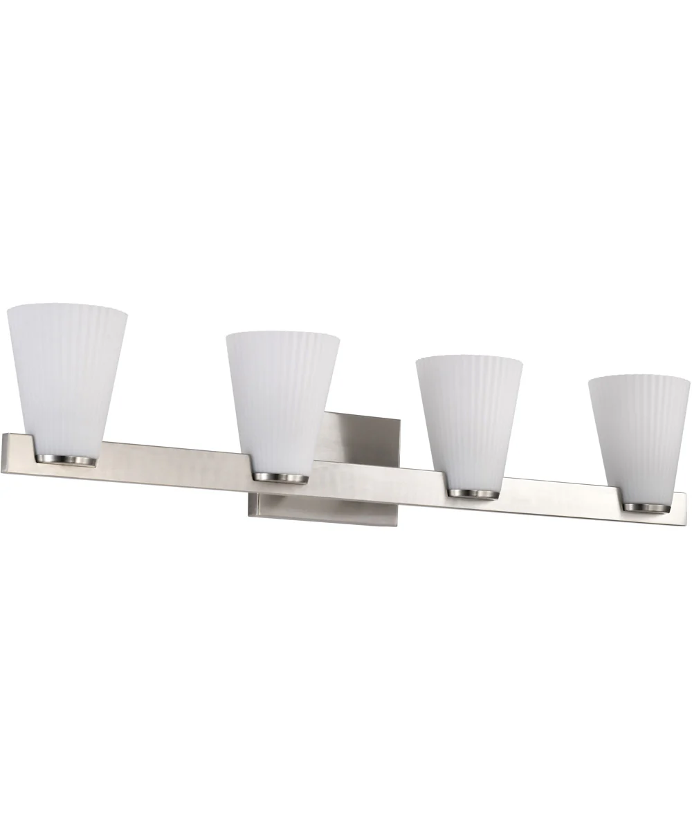 Royale 4-Light Vanity & Wall Brushed Nickel - Image 5