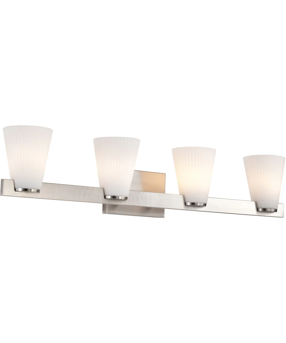 Royale 4-Light Vanity & Wall Brushed Nickel - Image 6