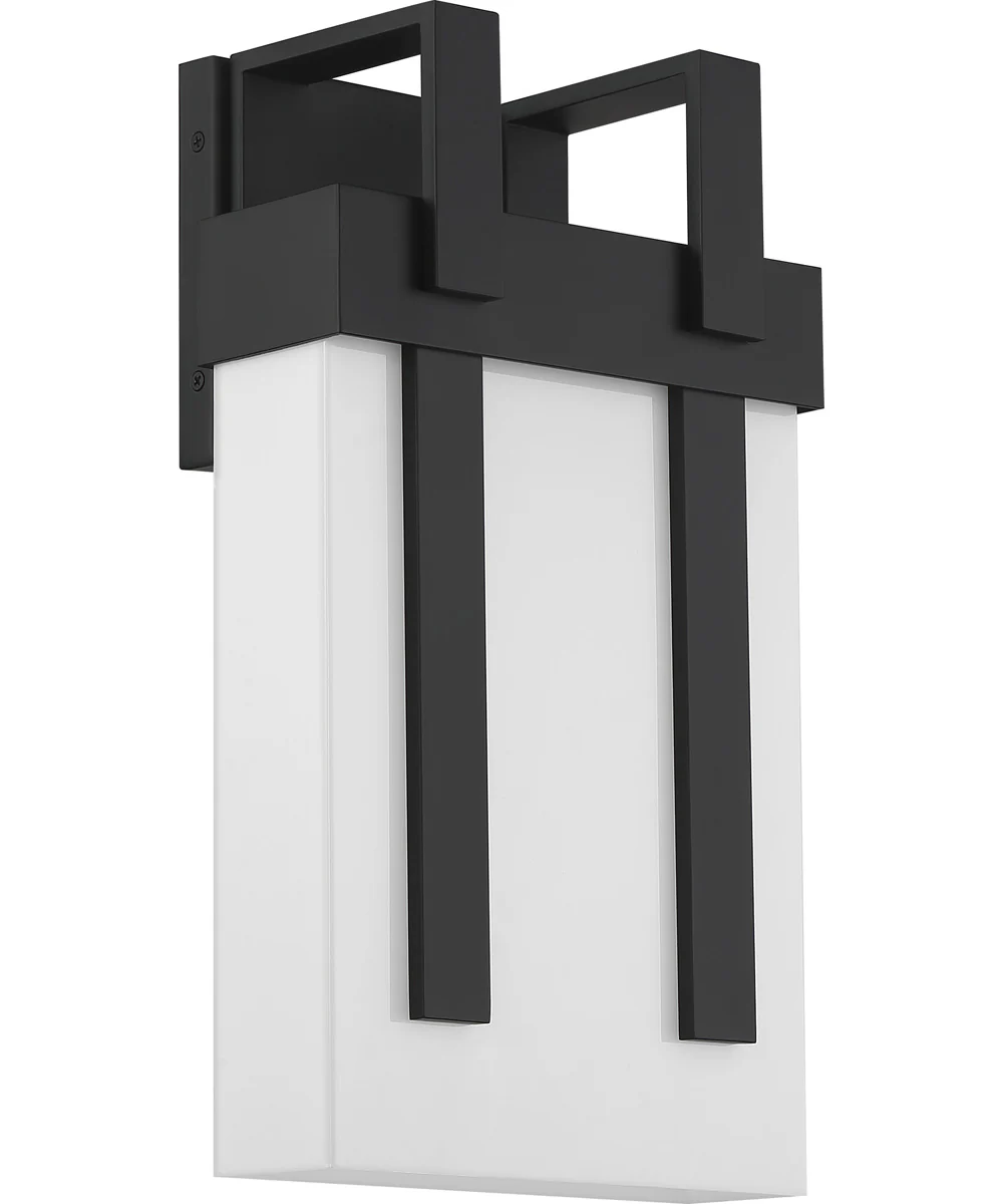 Ruben Large Outdoor Wall Light Coastal Armour Aluminum Matte Black - Image 3