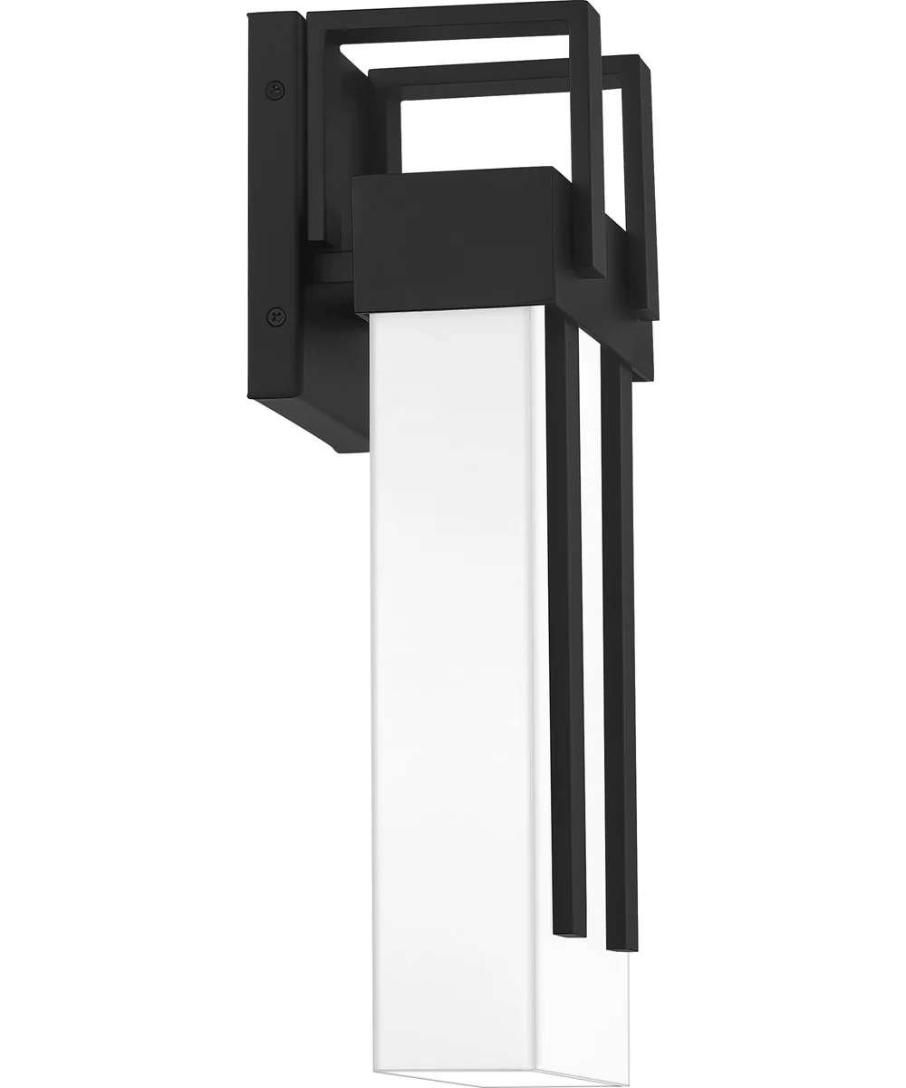 Ruben Large Outdoor Wall Light Coastal Armour Aluminum Matte Black - Image 5