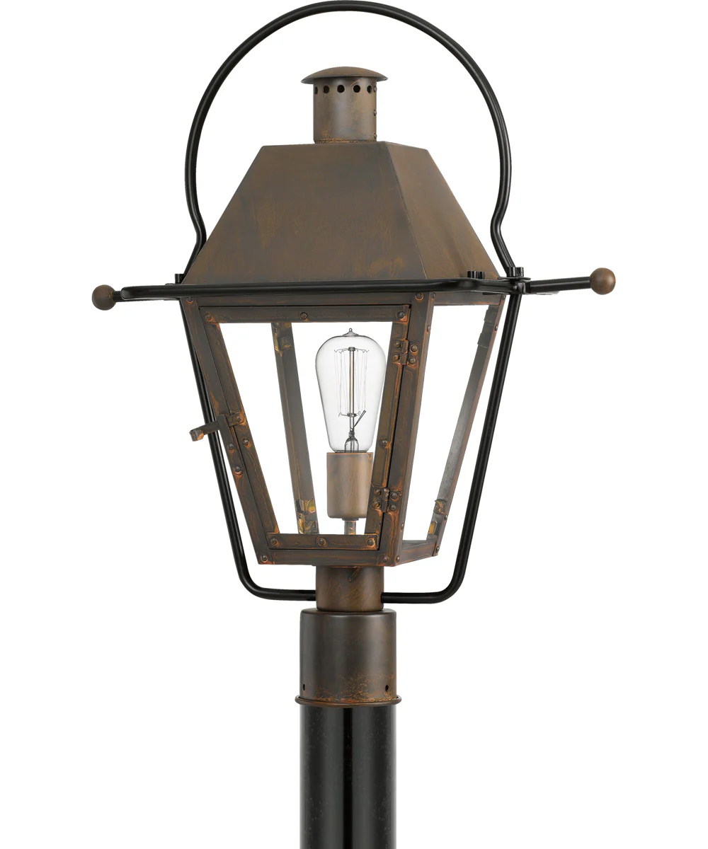 Rue De Royal Large 1-light Outdoor Post Light Industrial Bronze - Image 3