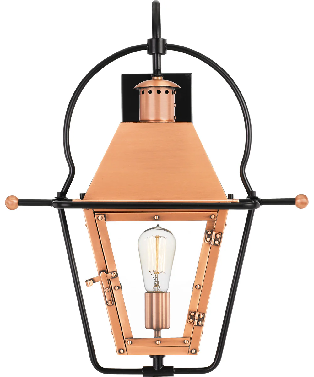 Rue De Royal Large 1-light Outdoor Wall Light Aged Copper - Image 4