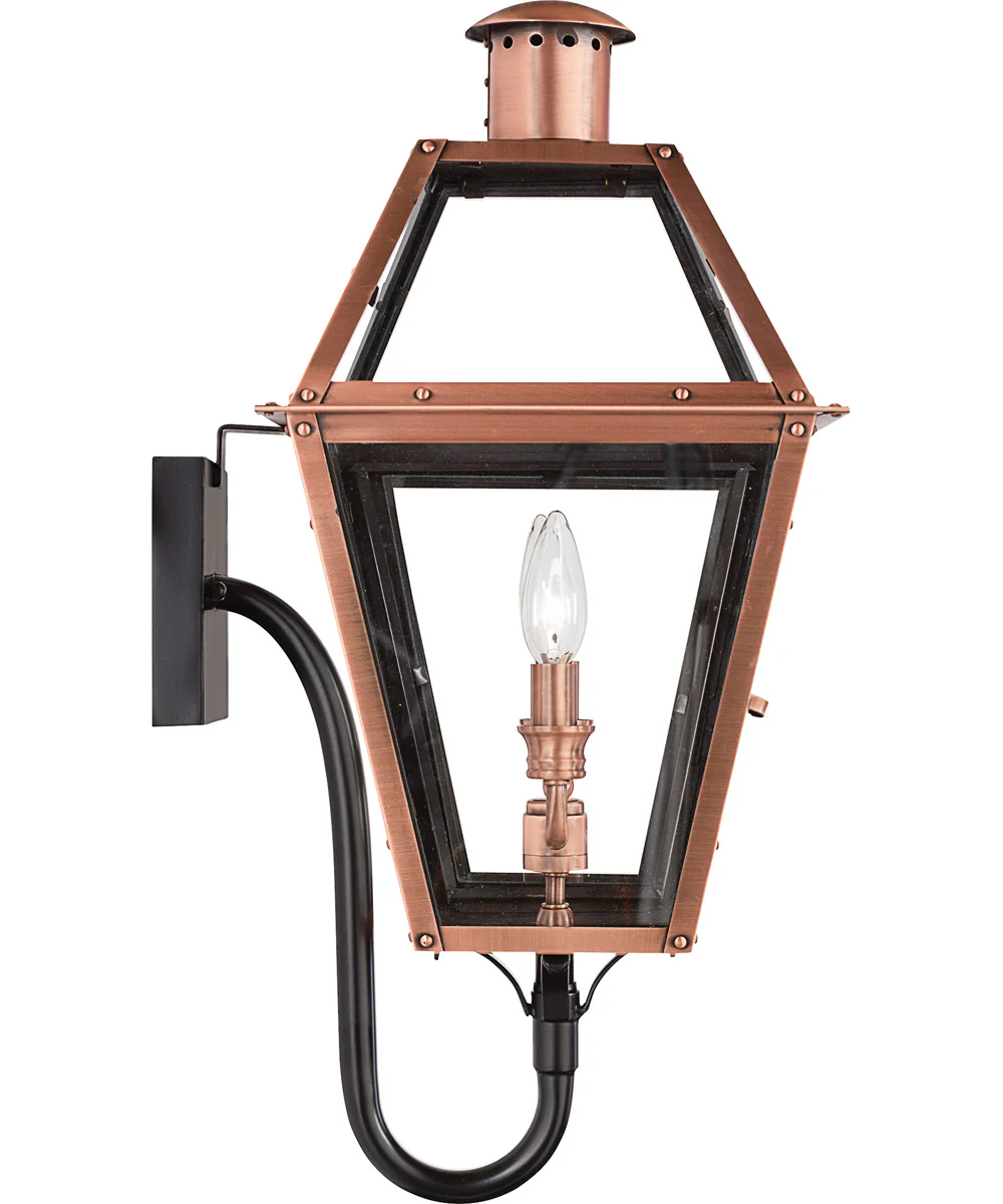 Rue De Royal Large 2-light Outdoor Wall Light Aged Copper - Image 5
