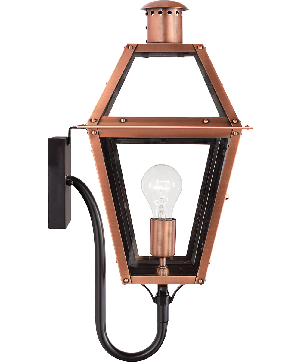 Rue De Royal Medium 1-light Outdoor Wall Light Aged Copper - Image 5
