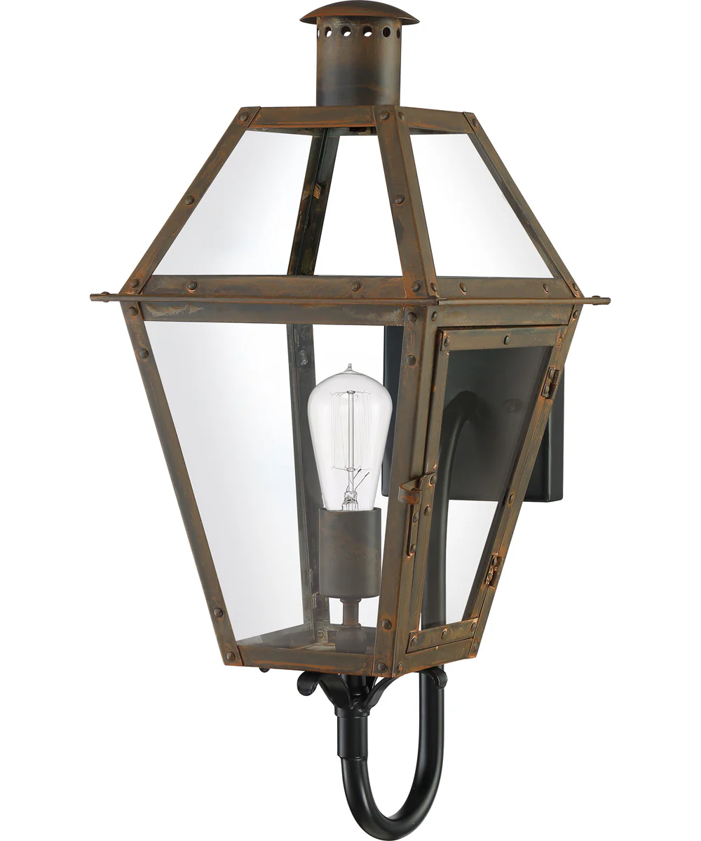 Rue De Royal Medium 1-light Outdoor Wall Light Industrial Bronze - Image 3