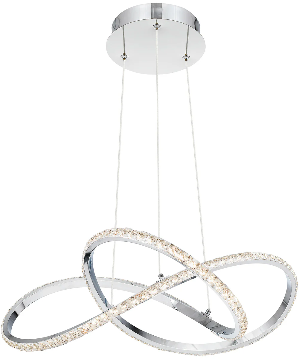 Rumi  Pendant Polished Chrome - Image 5