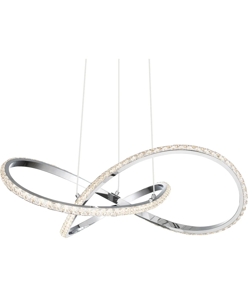 Rumi  Pendant Polished Chrome - Image 6
