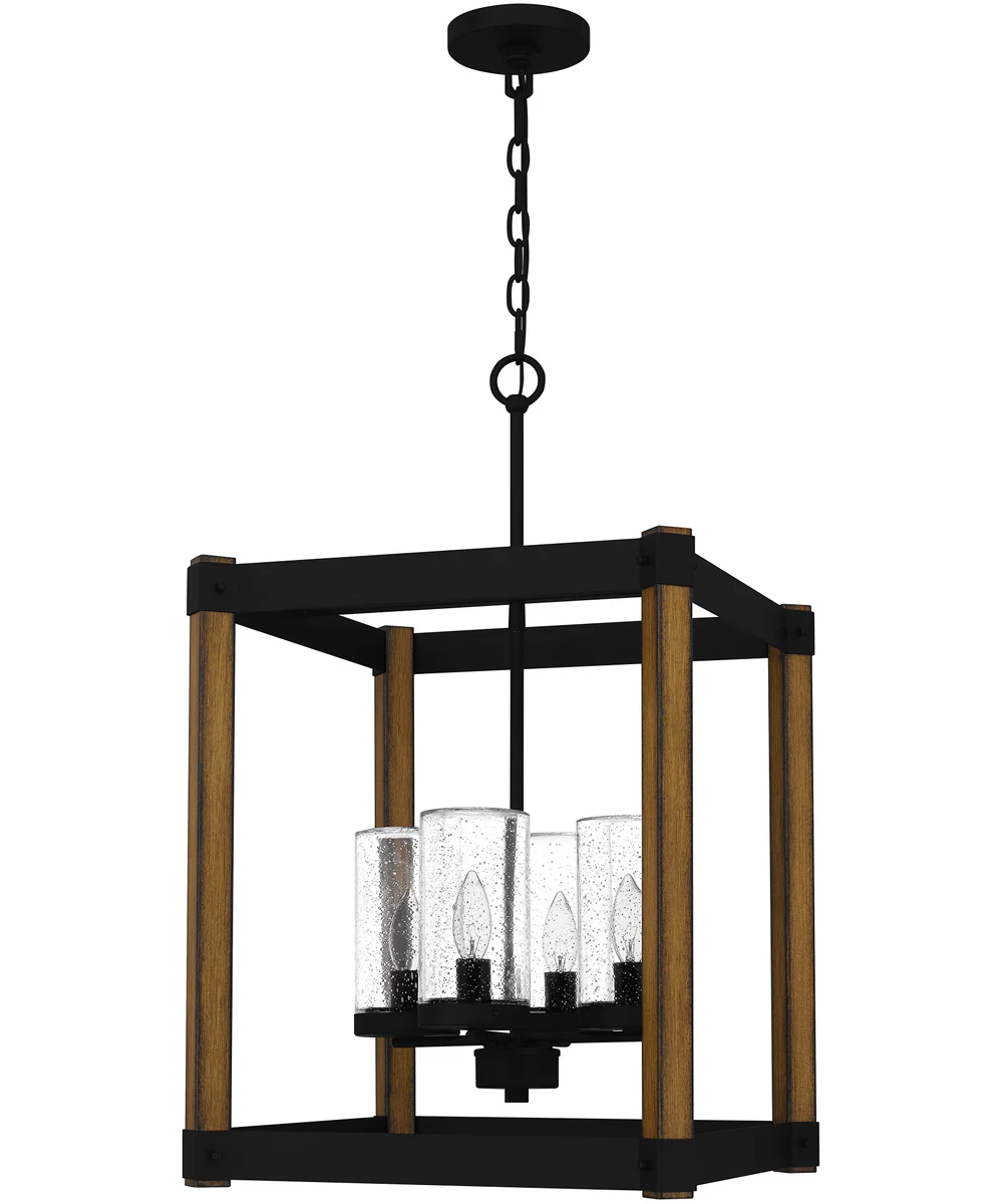 Rylan 4-light Pendant Matte Black - Image 3