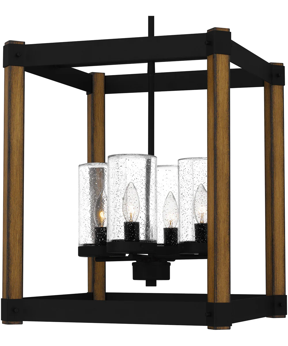 Rylan 4-light Pendant Matte Black - Image 6