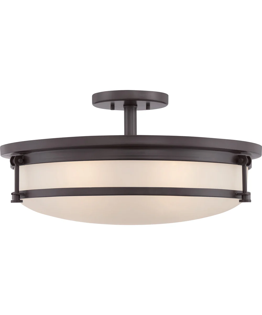 Sailor Extra Large 5-light Semi Flush Mount Western Bronze - Image 2