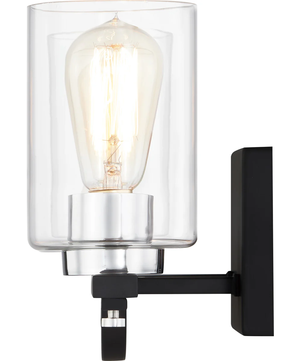 Salem Medium 2-light Bath Light Matte Black - Image 4