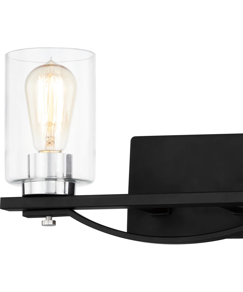 Salem Medium 2-light Bath Light Matte Black - Image 6