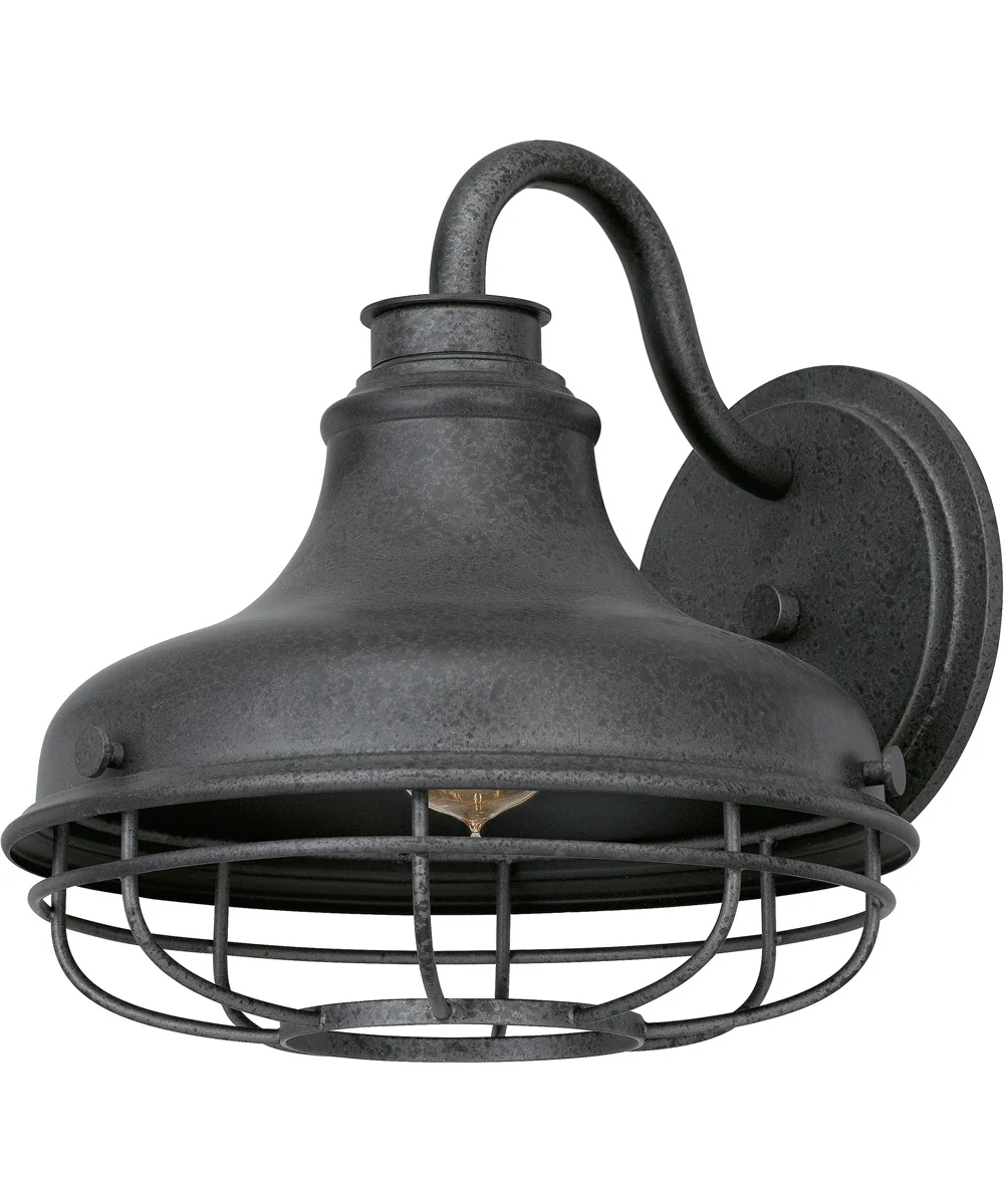Saluda Large 1-light Outdoor Wall Light Distressed Iron