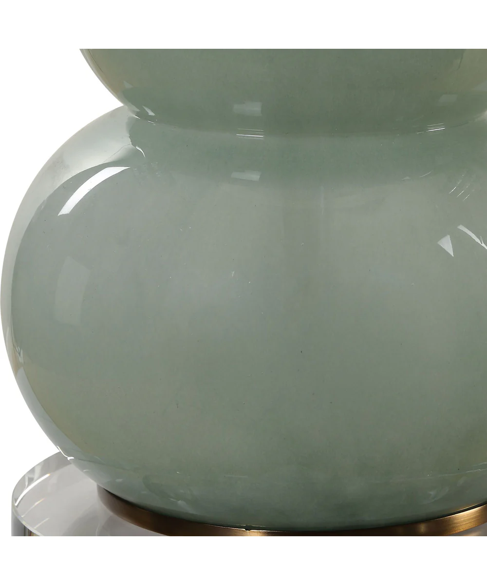 Sanctuary Green Gray Table Lamp - Image 7