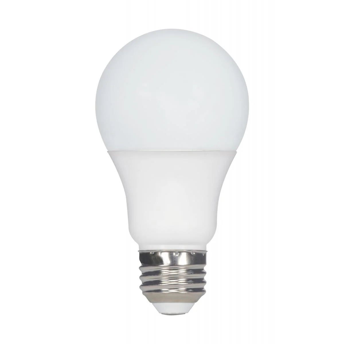 Satco LED 6 Pack A19 Medium 10 watt 120V 3000K Light Bulb =60W