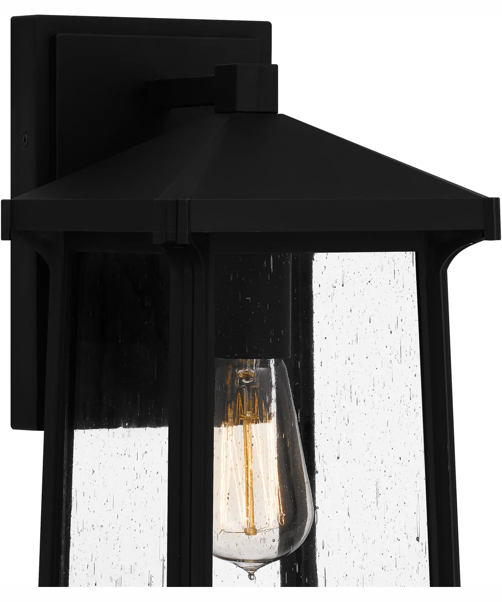 Satterfield Medium 1-light Outdoor Wall Light  Coastal Armour Matte Black - Image 6