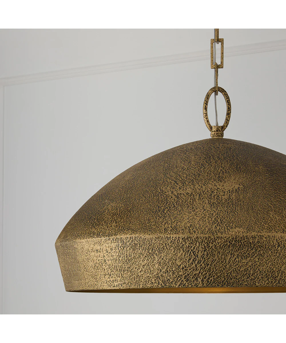 Savari 1-Light Pendant Artisan Gold - Image 2