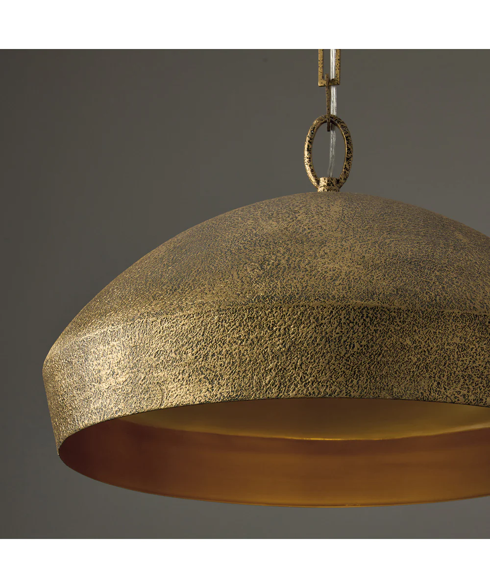 Savari 1-Light Pendant Artisan Gold - Image 3