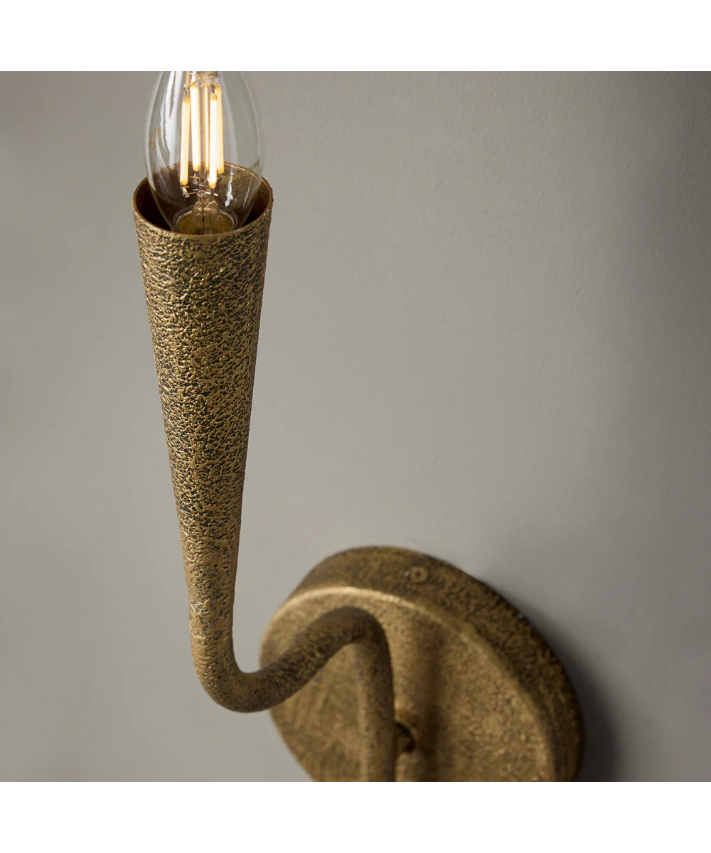 Savari 1-Light Sconce Artisan Gold - Image 2