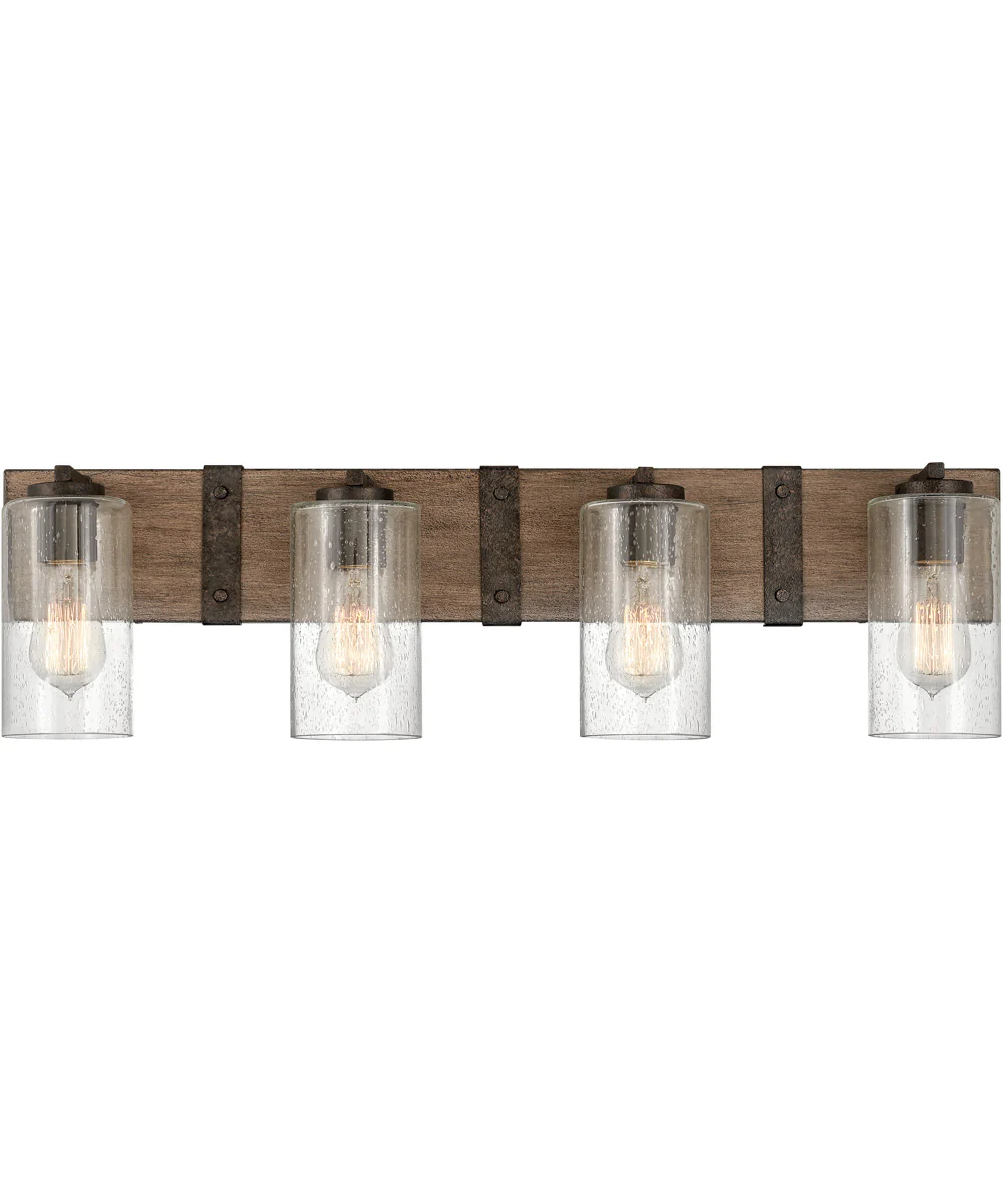 Sawyer 4-Light Vanity in Sequoia