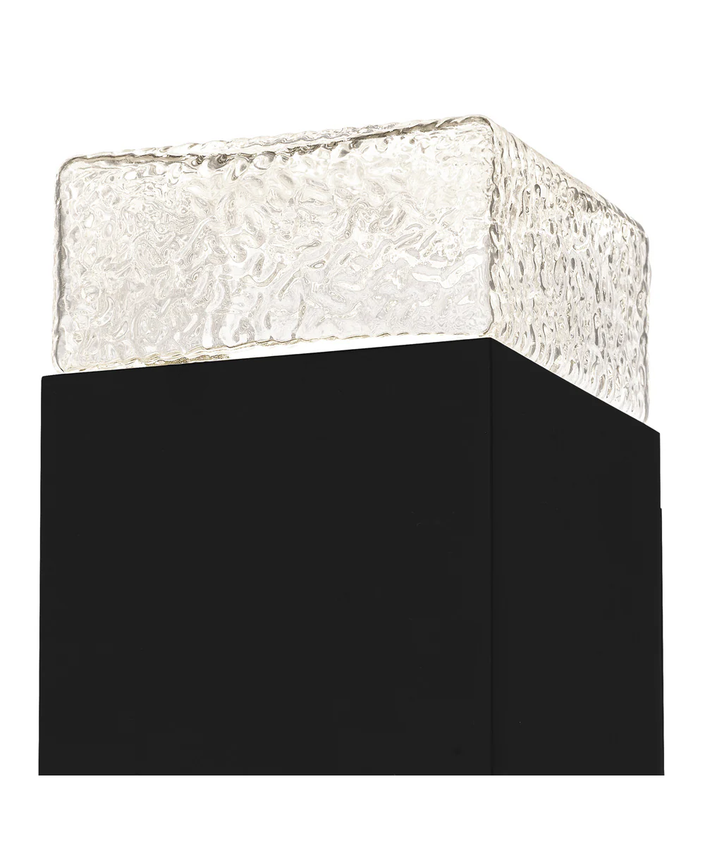 Saxton Small Outdoor Wall Light  Coastal Armour Aluminum Matte Black - Image 5