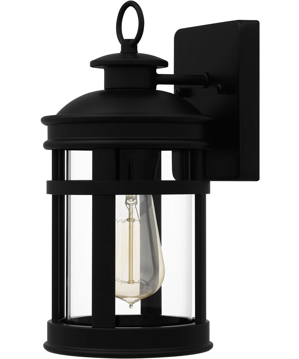 Scout Small 1-light Outdoor Wall Light Matte Black - Image 3