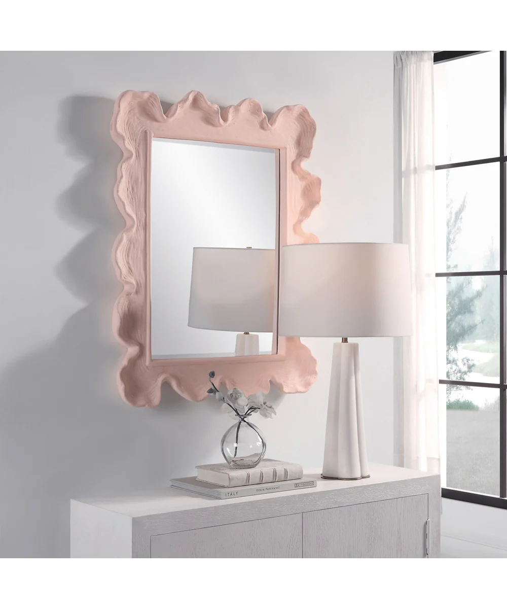 Sea Coral Pink Mirror - Image 3