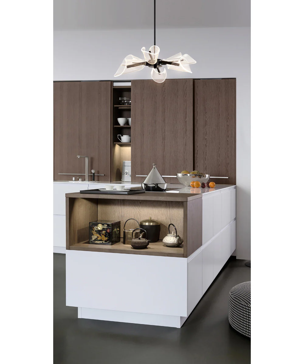 Sedona 6-Light Chandelier Matte Black - Image 2