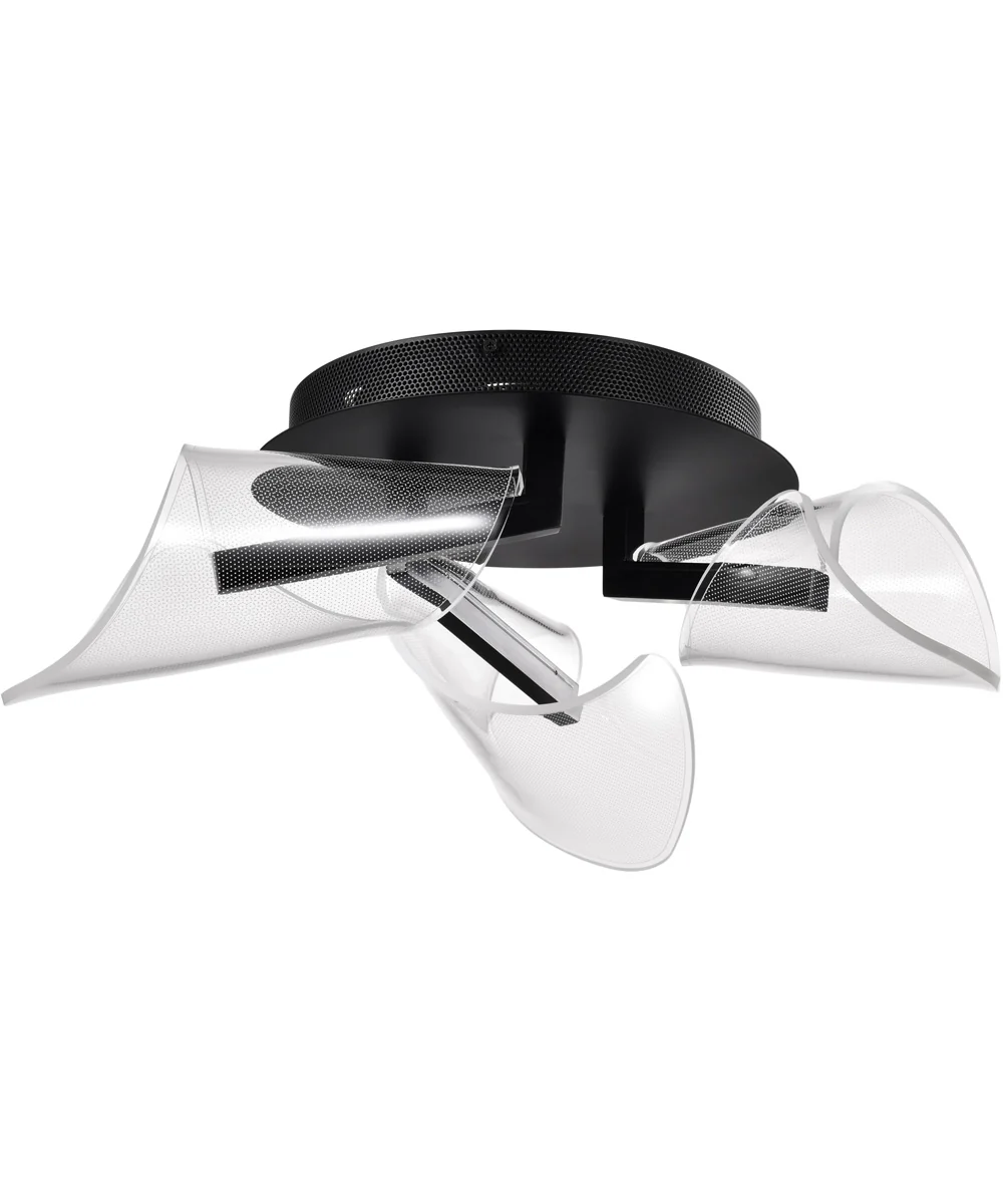 Sedona Close-to-Ceiling Matte Black