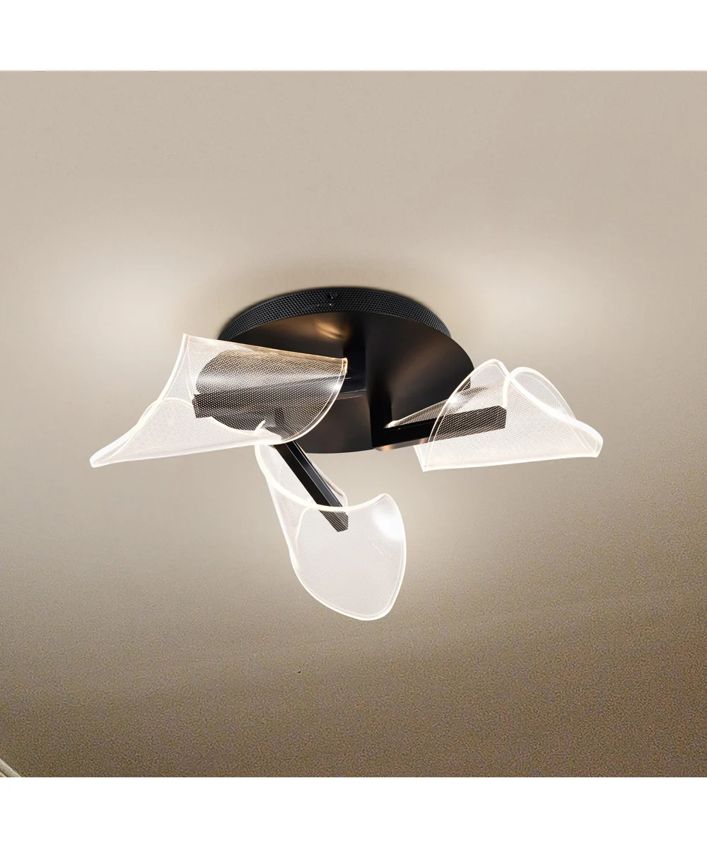 Sedona Close-to-Ceiling Matte Black - Image 3