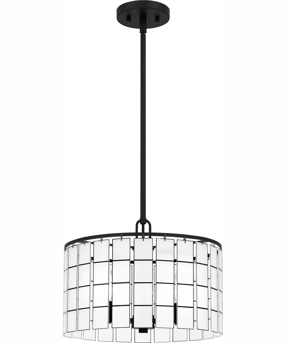 Seigler 3-light Pendant Matte Black