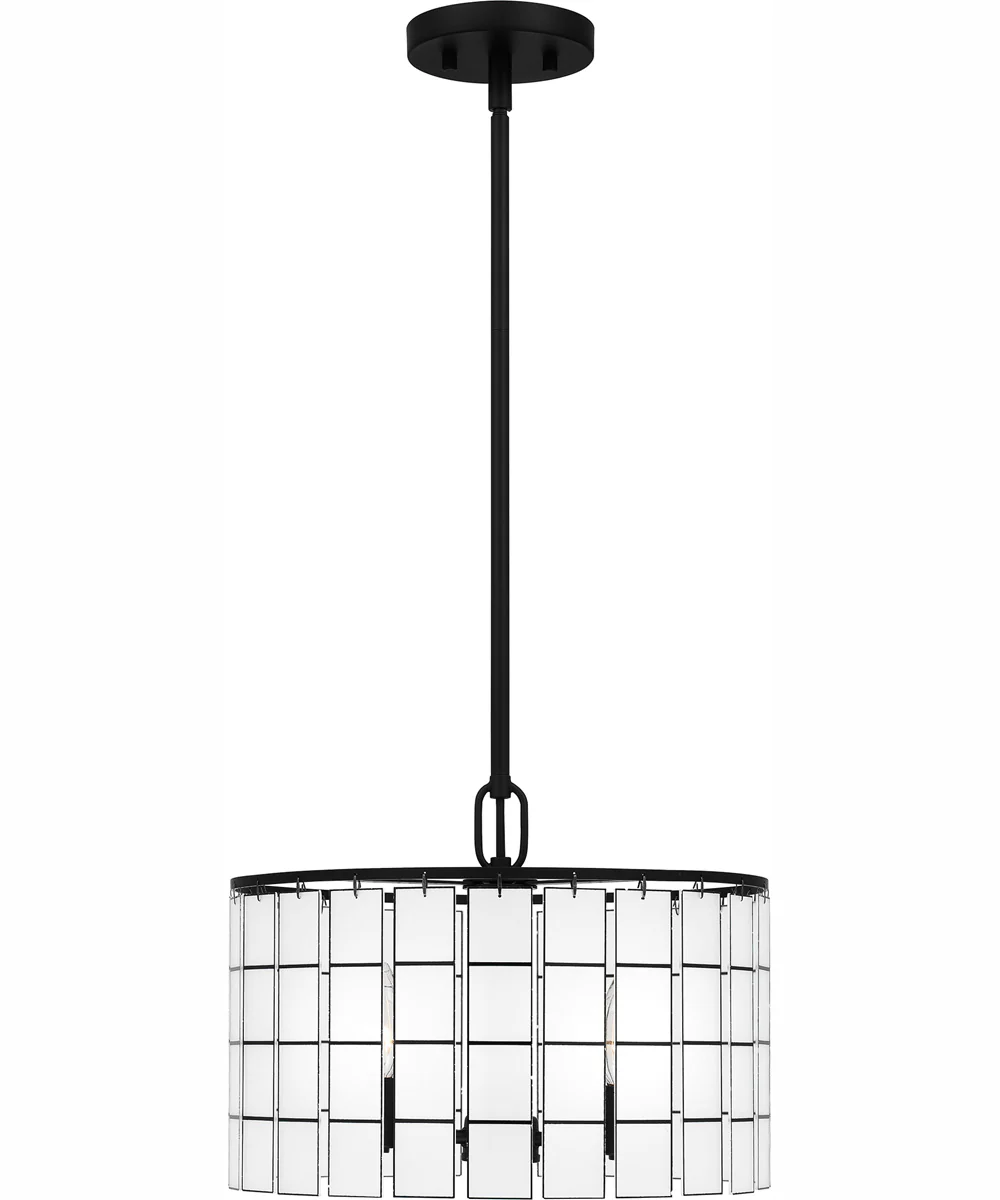 Seigler 3-light Pendant Matte Black - Image 4