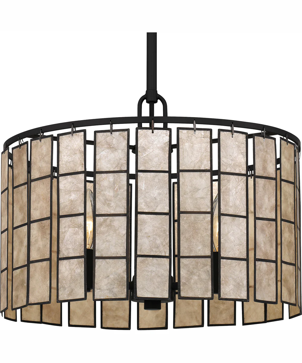 Seigler 3-light Pendant Matte Black - Image 6