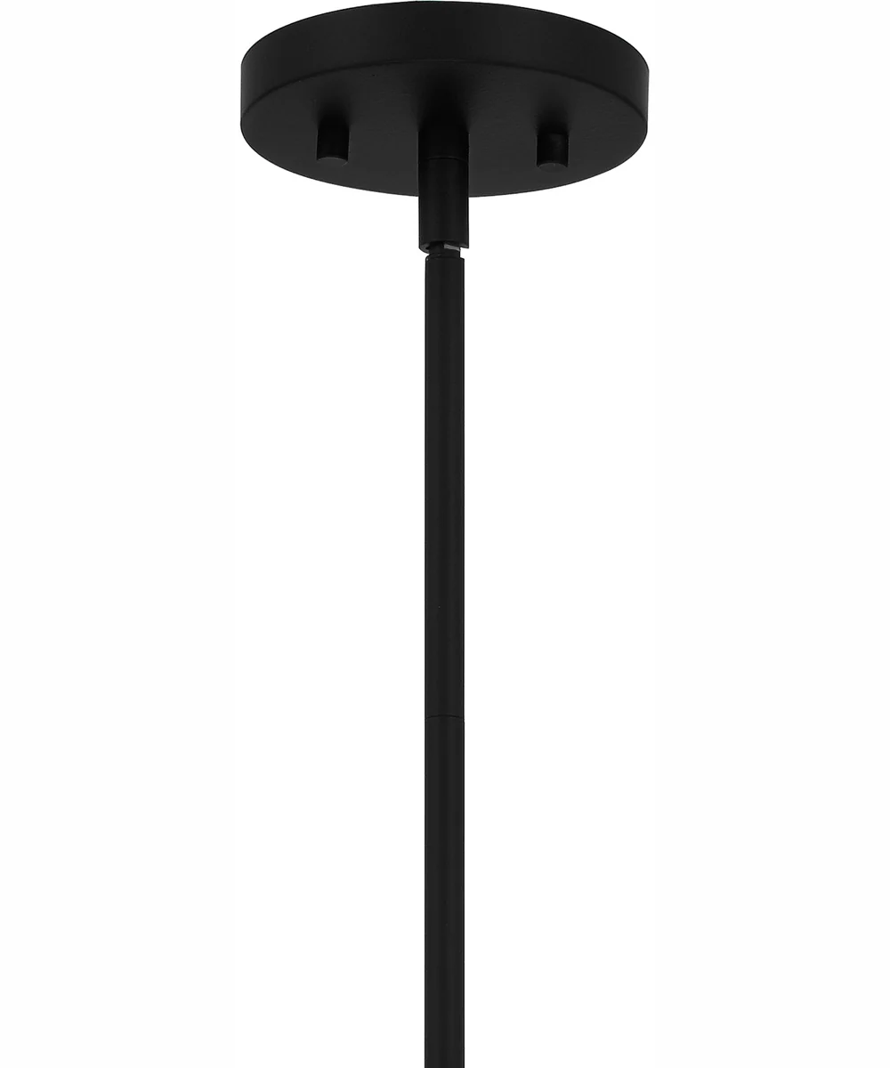Seigler 4-light Pendant Matte Black - Image 7
