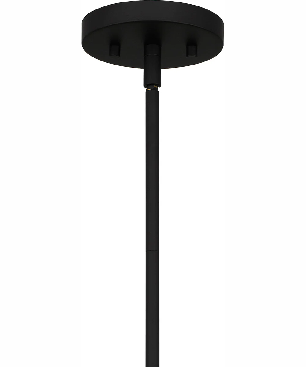 Seigler 4-light Pendant Matte Black - Image 7