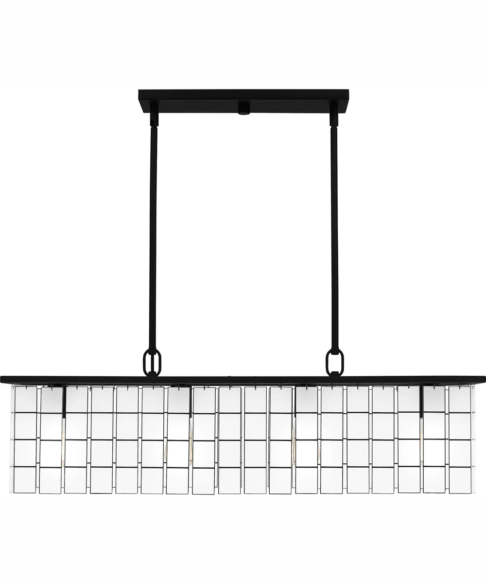 Seigler Small 4-light Island Light Matte Black - Image 4