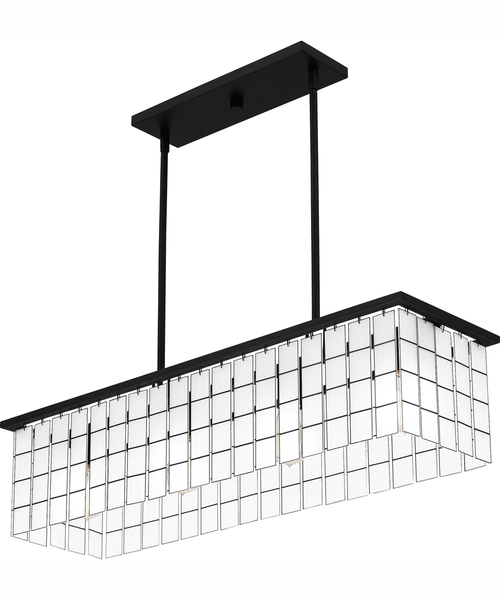 Seigler Small 4-light Island Light Matte Black - Image 5