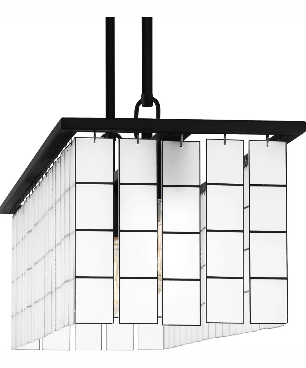Seigler Small 4-light Island Light Matte Black - Image 6