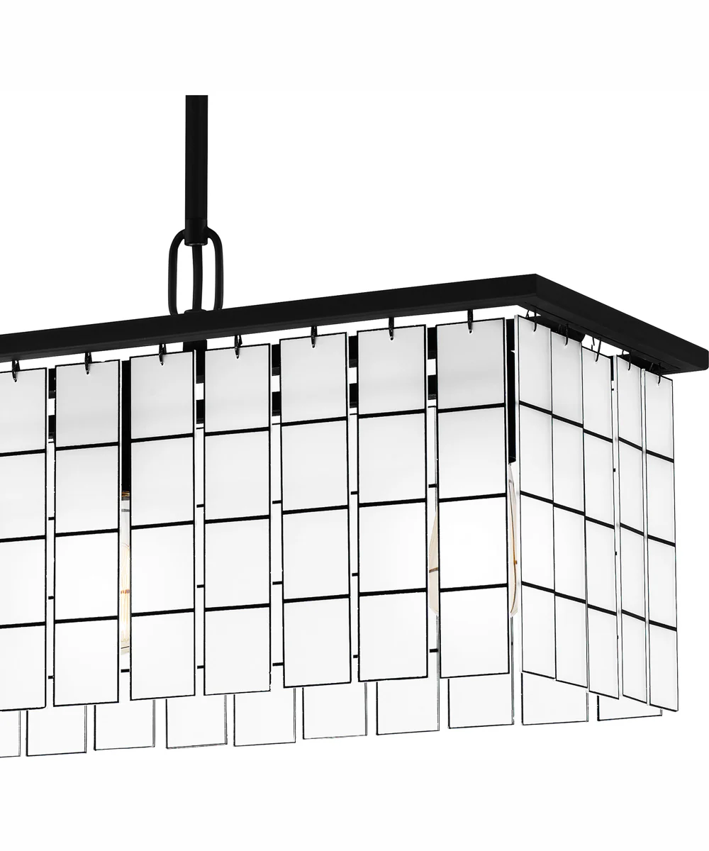 Seigler Small 4-light Island Light Matte Black - Image 7