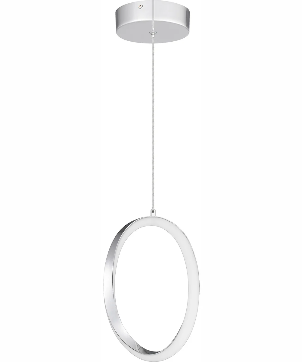 Senna Small Mini Pendant Polished Chrome - Image 3