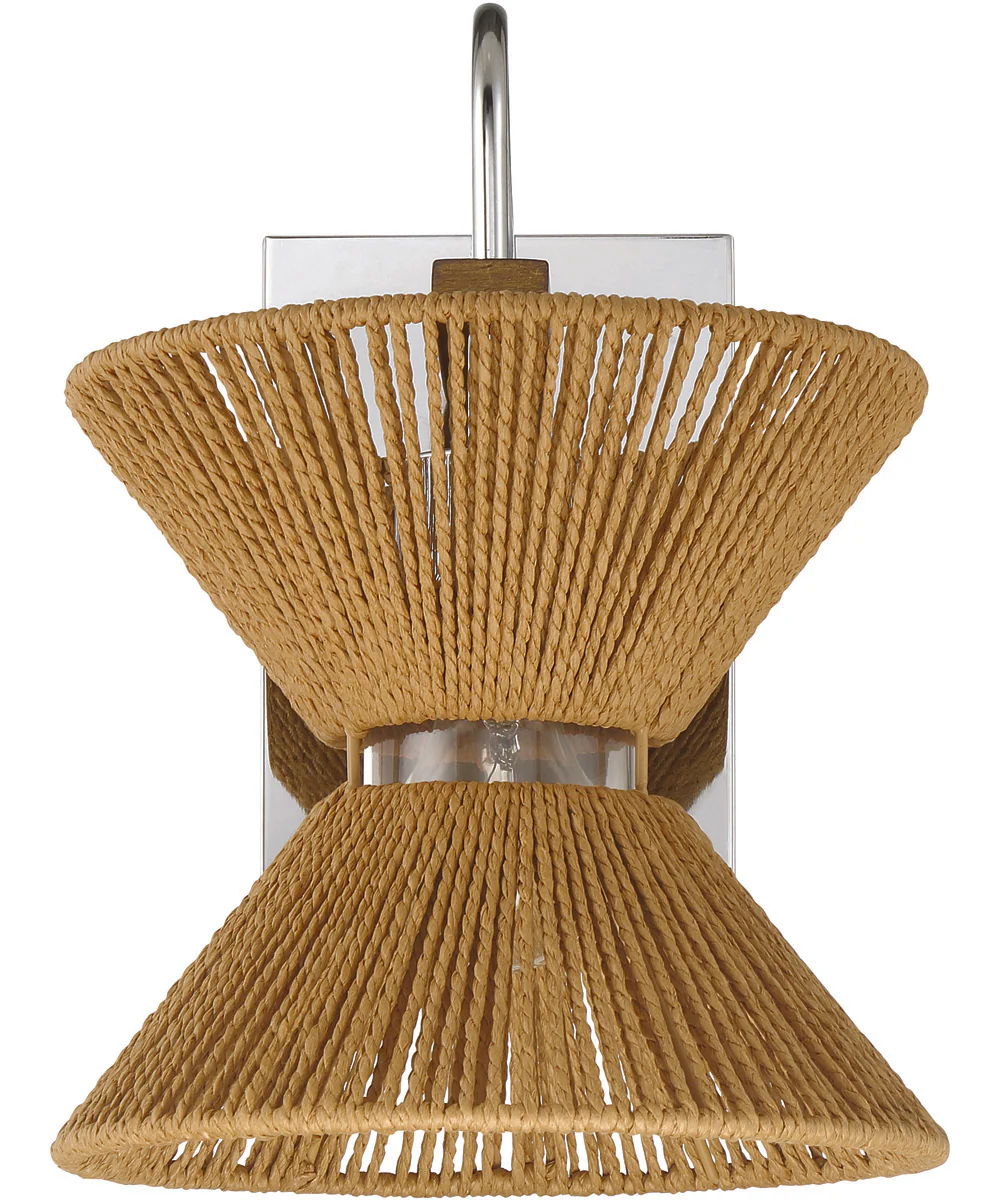 Serena 1-Light Lighting Chrome/Walnut - Image 3