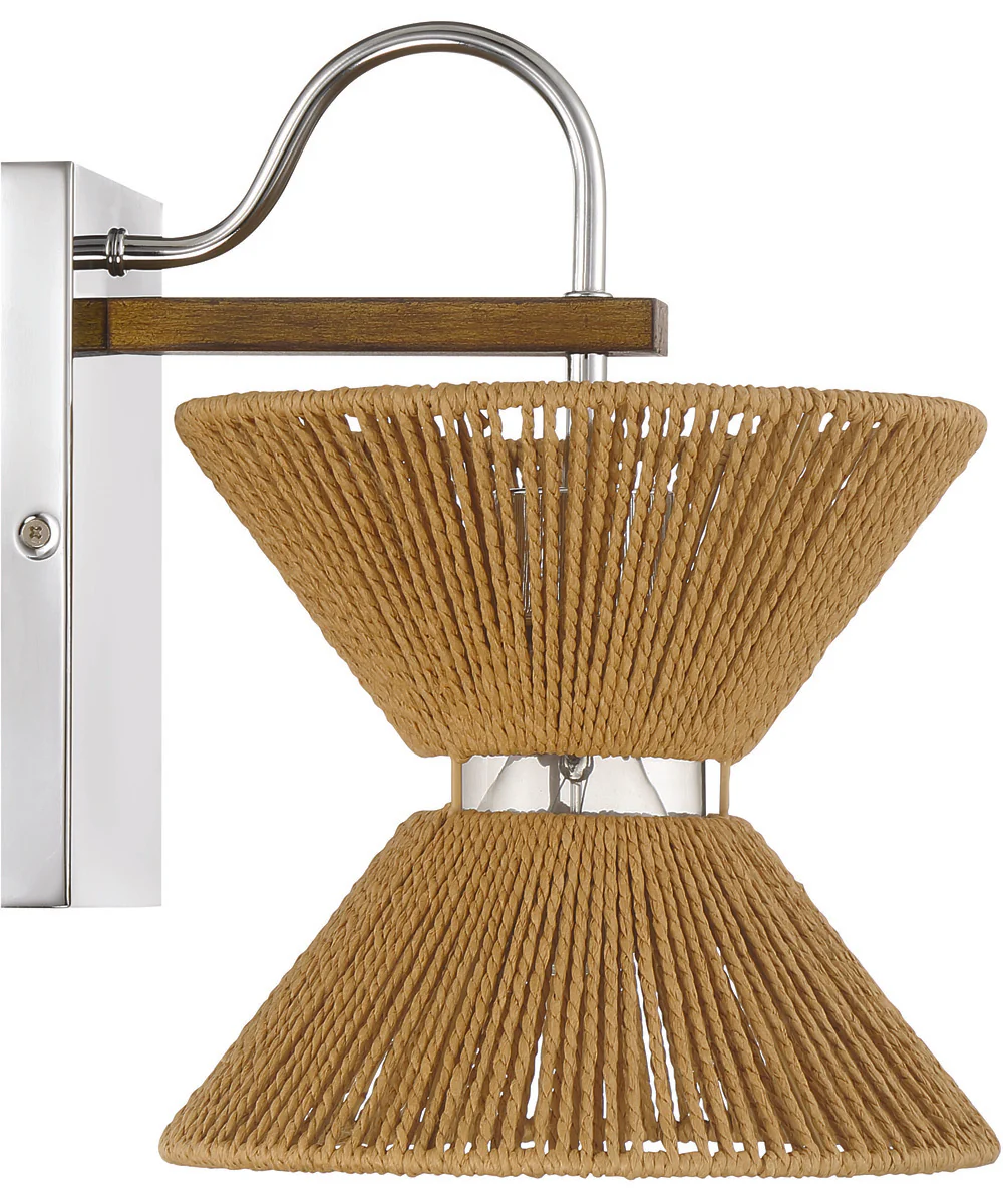Serena 1-Light Lighting Chrome/Walnut - Image 5