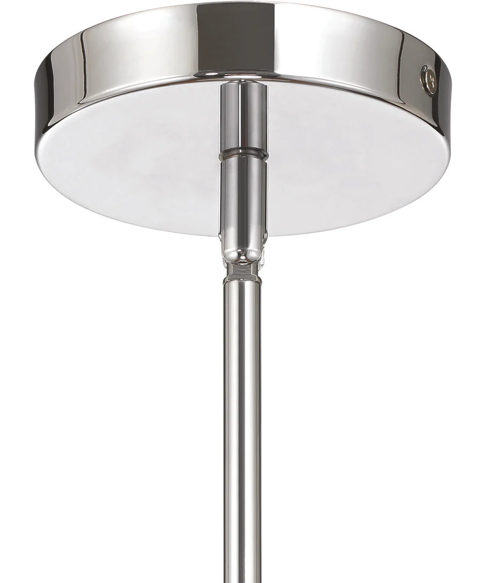 Serena 6-Light Lighting Chrome/Walnut - Image 5