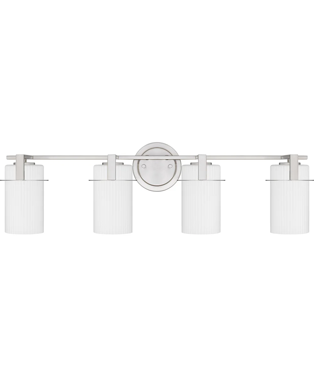 Seymour Extra Large 4-light Bath Light Brushed Nickel - Image 2